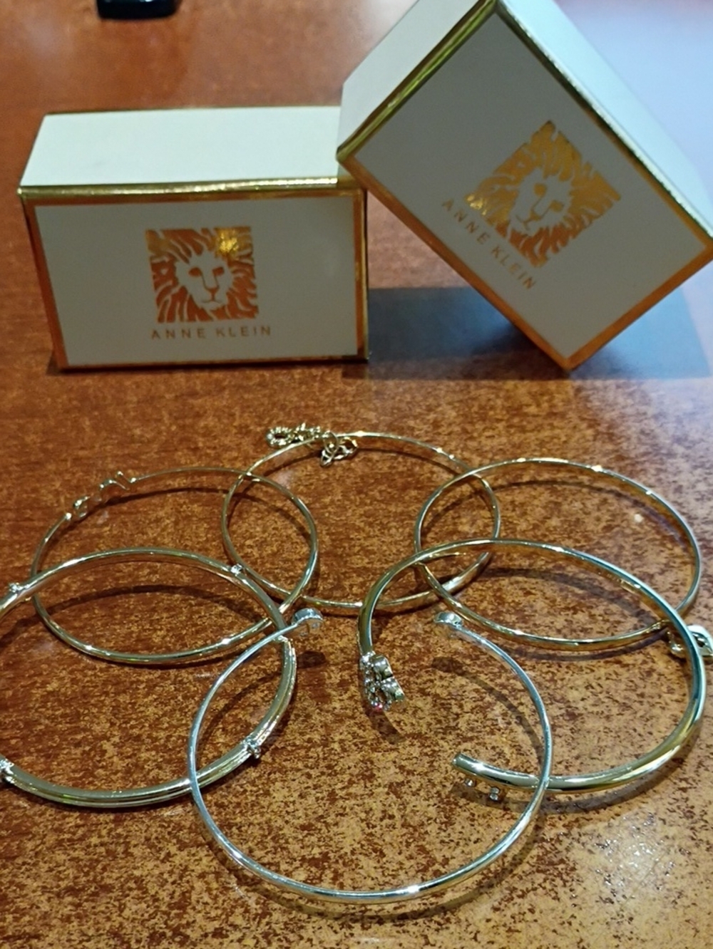 Anne Klein Bangles Mix And Match And Stack